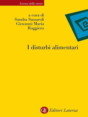 cover image of I disturbi alimentari